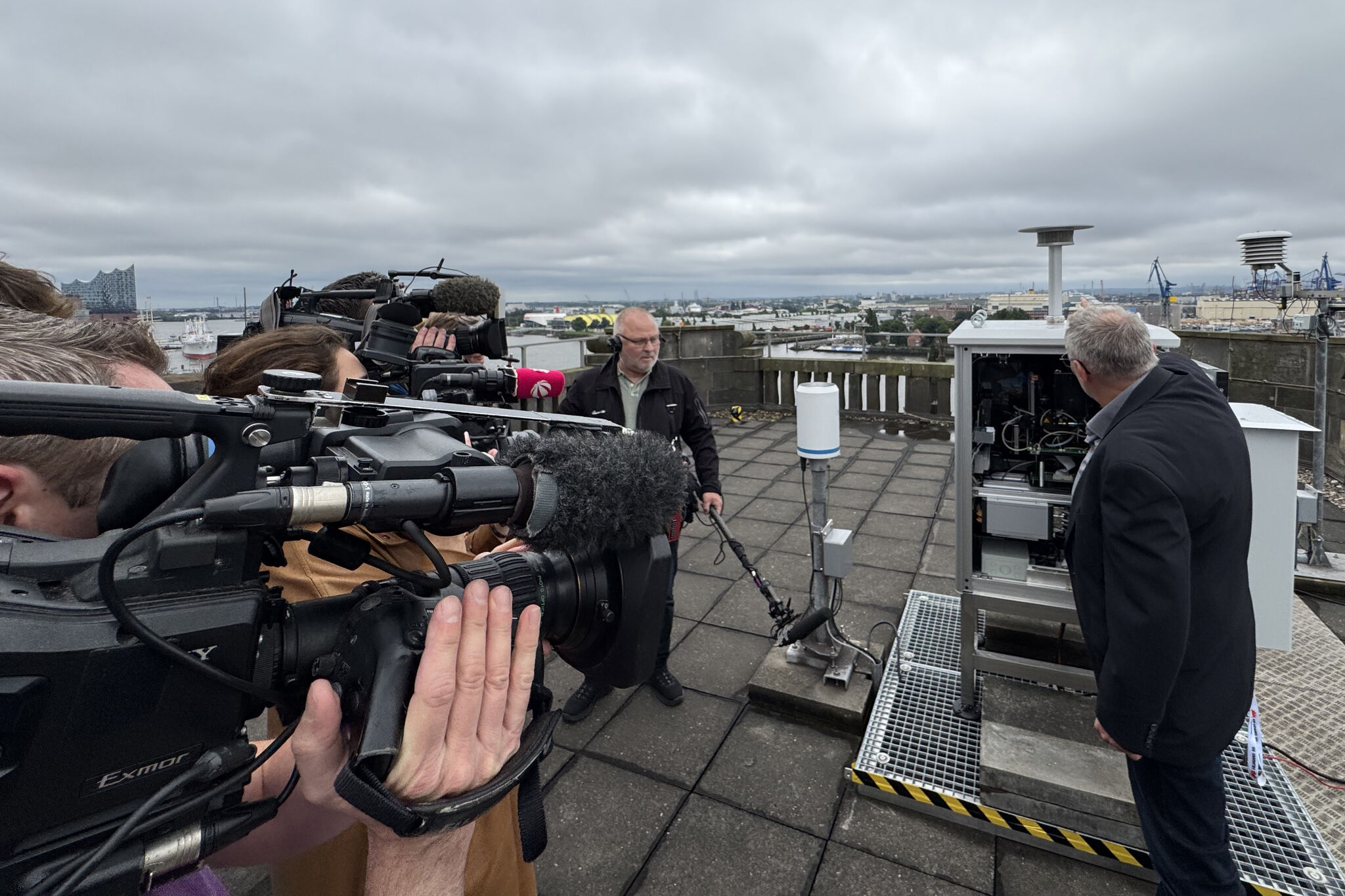 Press event in Hamburg