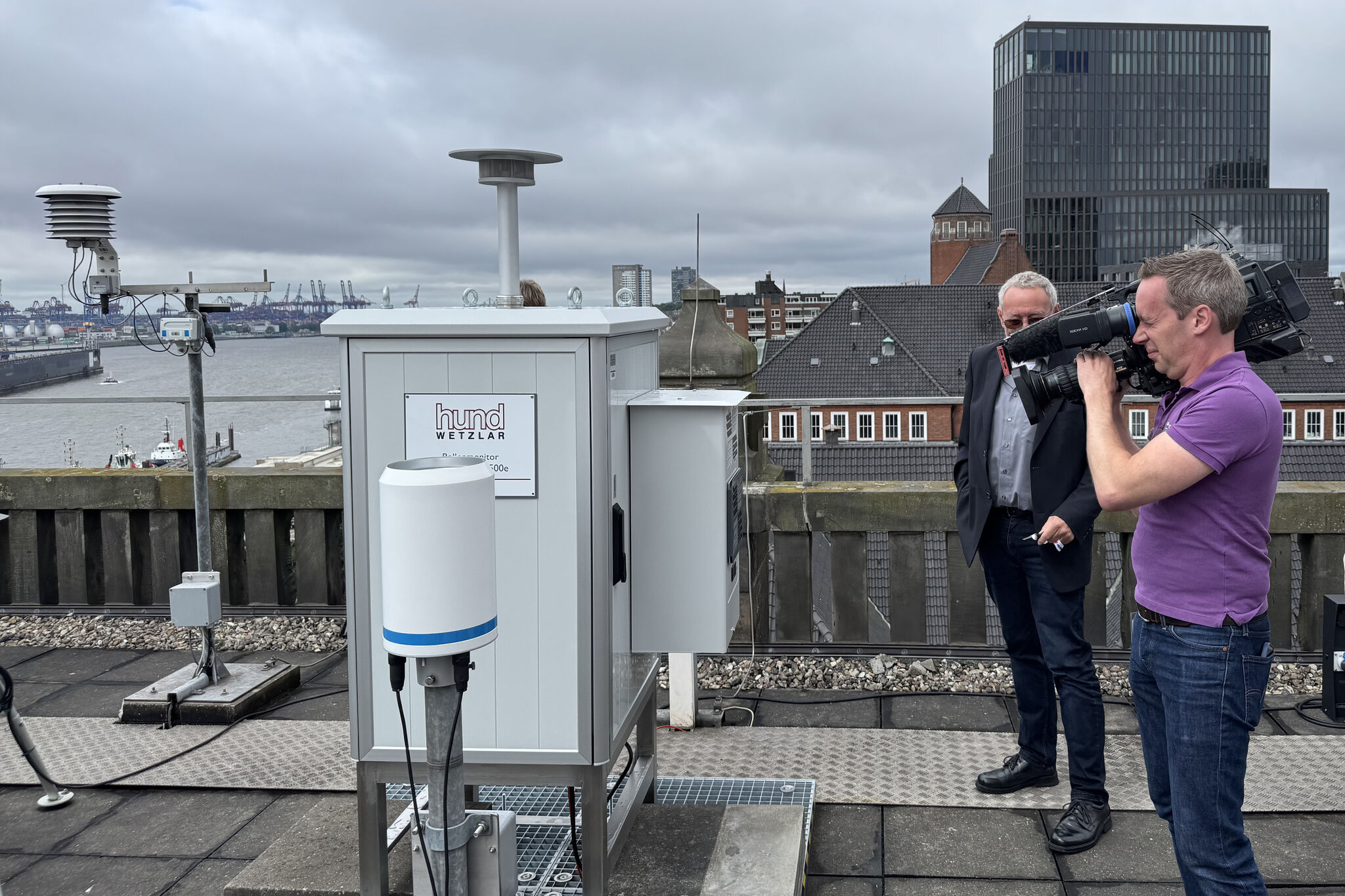 Press event in Hamburg