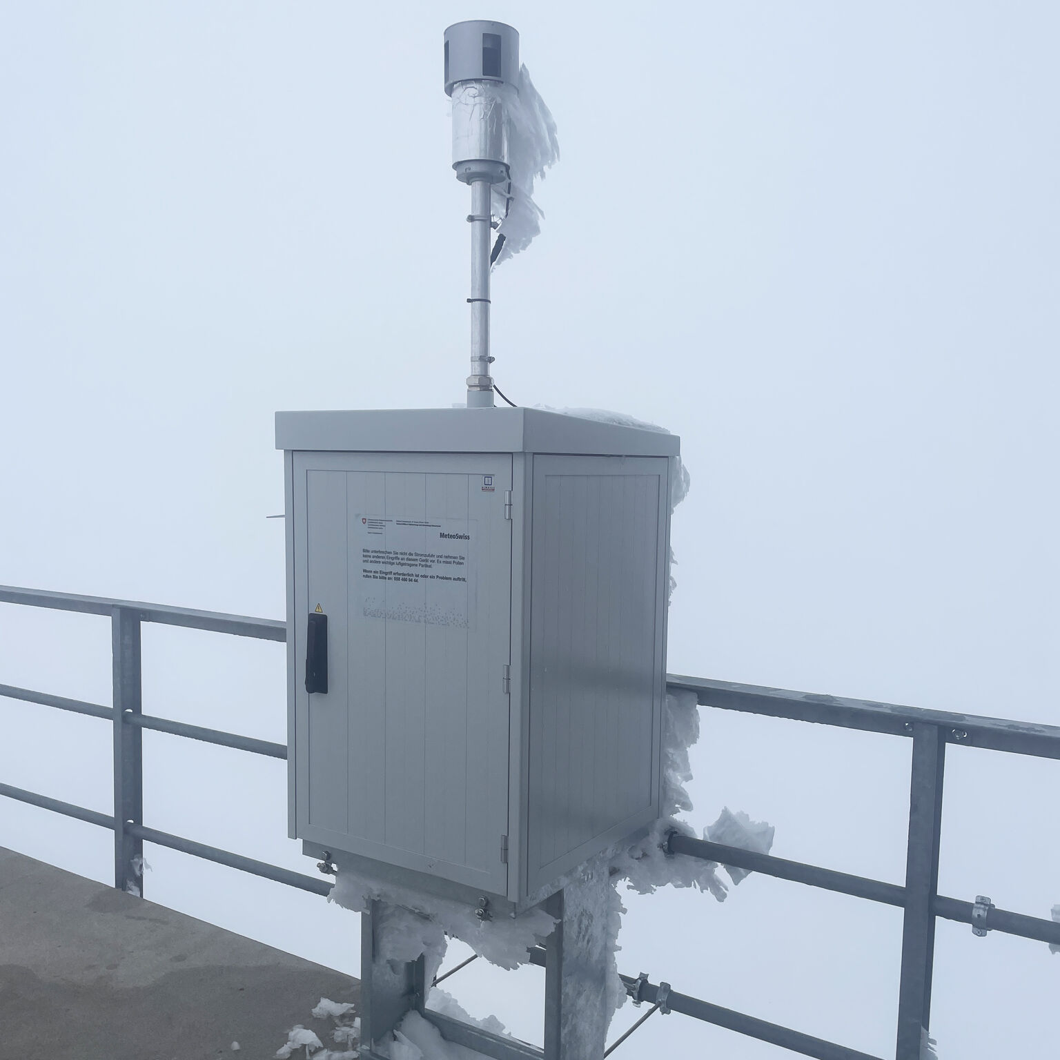 SwisensPoleno Jupiter at Jungfraujoch