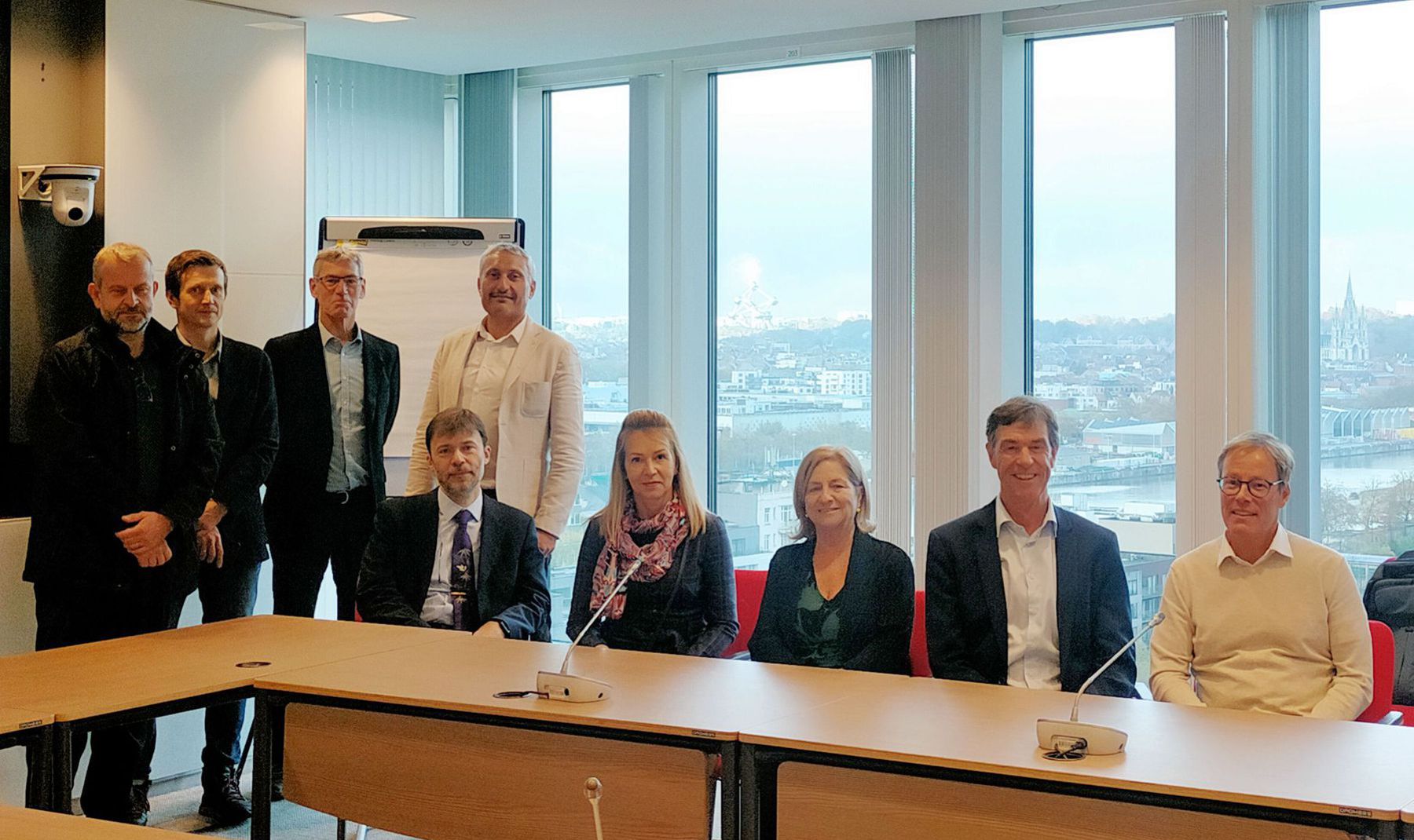 SYLVA team at the 18-month review meeting in Brussles